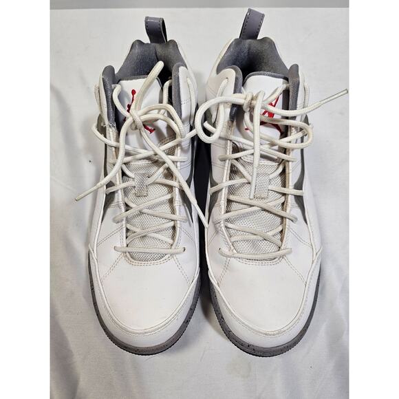 Jordan Flight TR 97 Mid “White Fire Cement” Air Jordan Shoes Size 8.5 - Picture 2 of 12